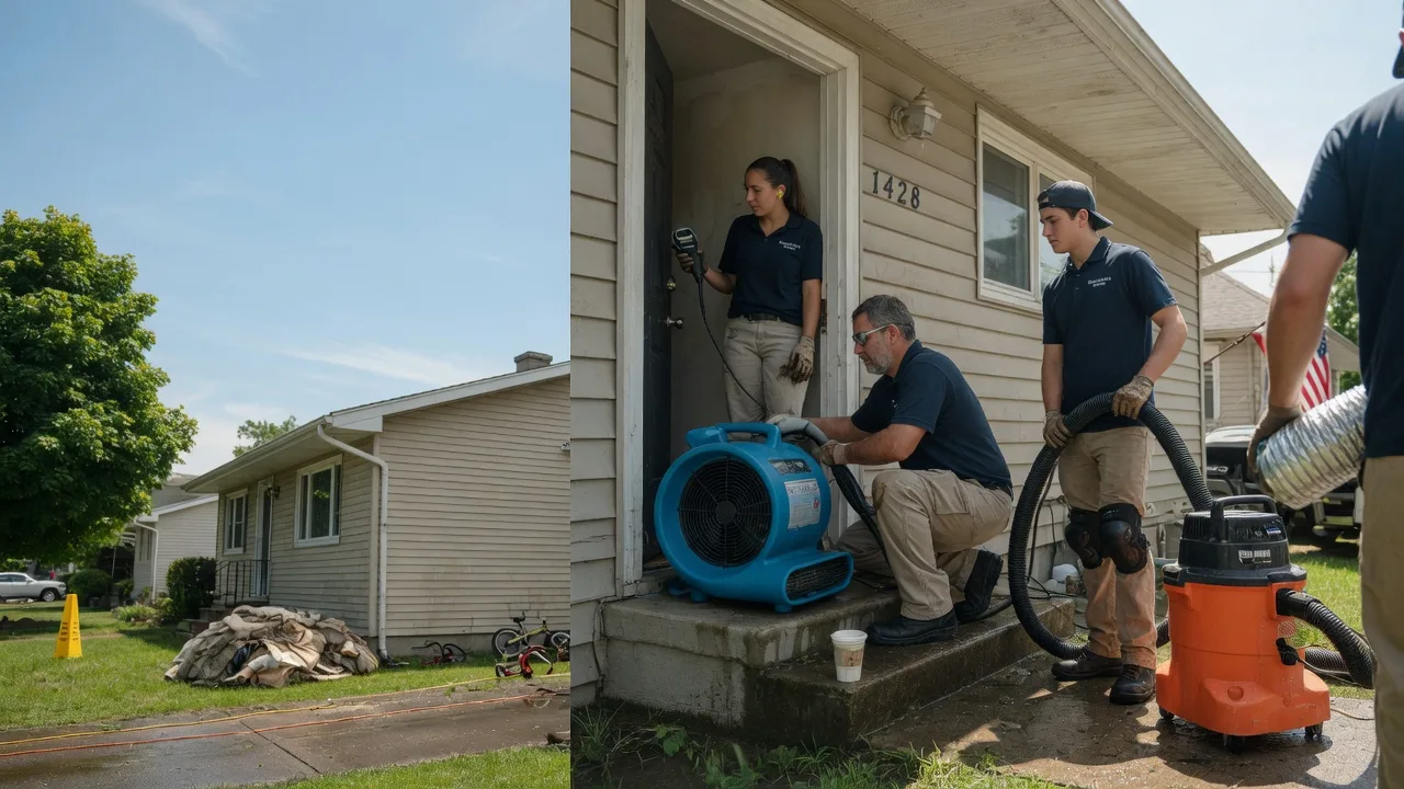 Water Damage Restoration in South Heights, PA near me